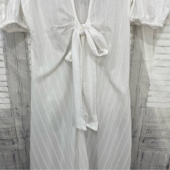 NEW Antonio Melani x Born on Fifth Size XL Swim Wrap Cover-Up Maxi Short Sleeve - Picture 4 of 9